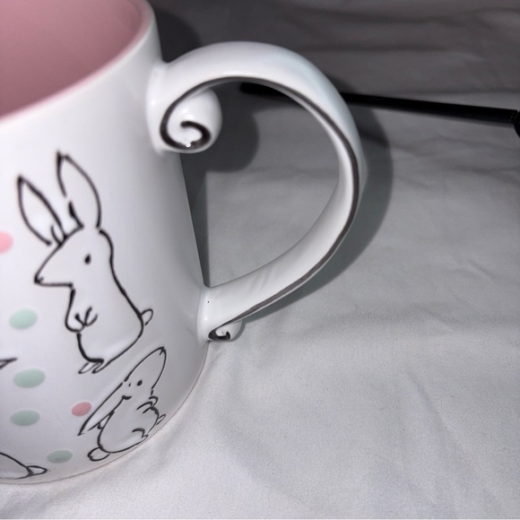 Spectrum Designz “Bobby Repeat Bunny” Ceramic Coffee Tea Mug 21 Oz - Picture 2 of 3